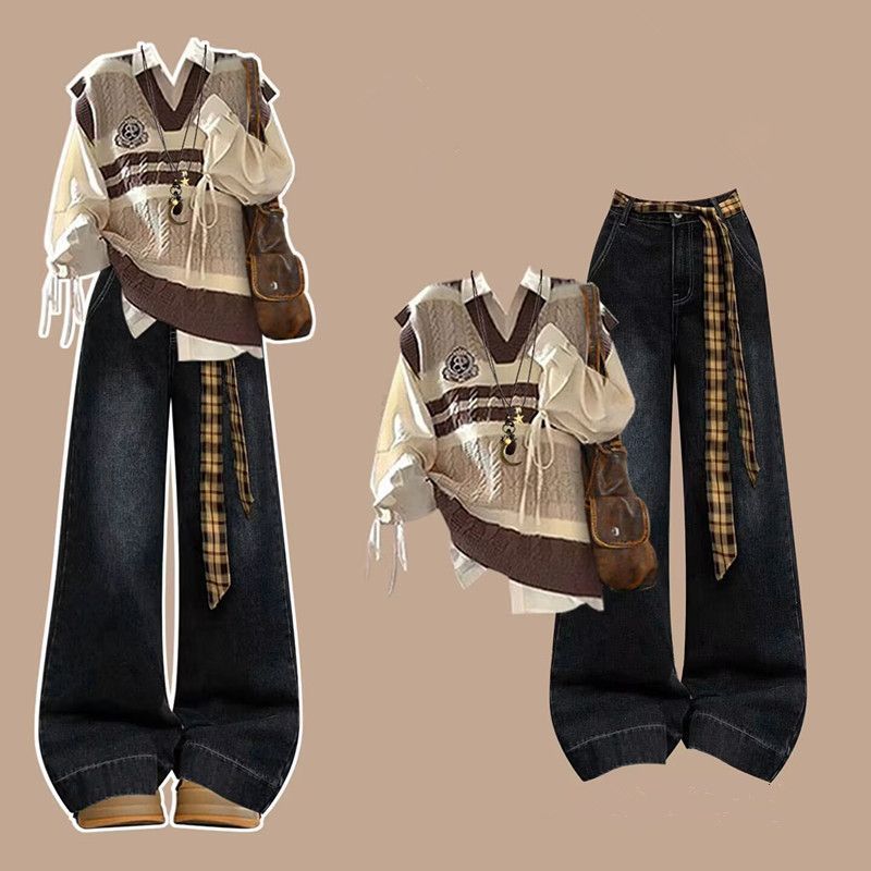 Fashion Women's Set Autumn/Win - Women Formal Wear Tops 评论和价格