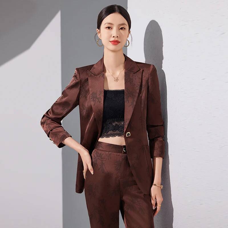 High Quality Fabric Formal Pan - Women'S Formal Wear Pantsuits 评论和价格