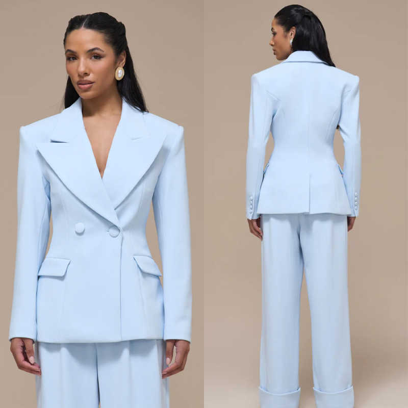 Spring Autumn Women Suits 2 Pi - Women Formal Wear Business 评论和价格