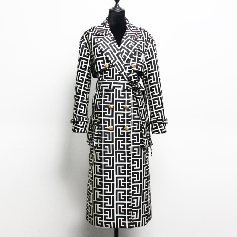 HKSH Spring Autumn New Women L - Trench Coat Formal 评论和价格