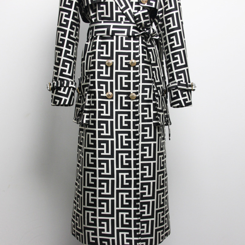 HKSH Spring Autumn New Women L - Trench Coat Formal 评论和价格