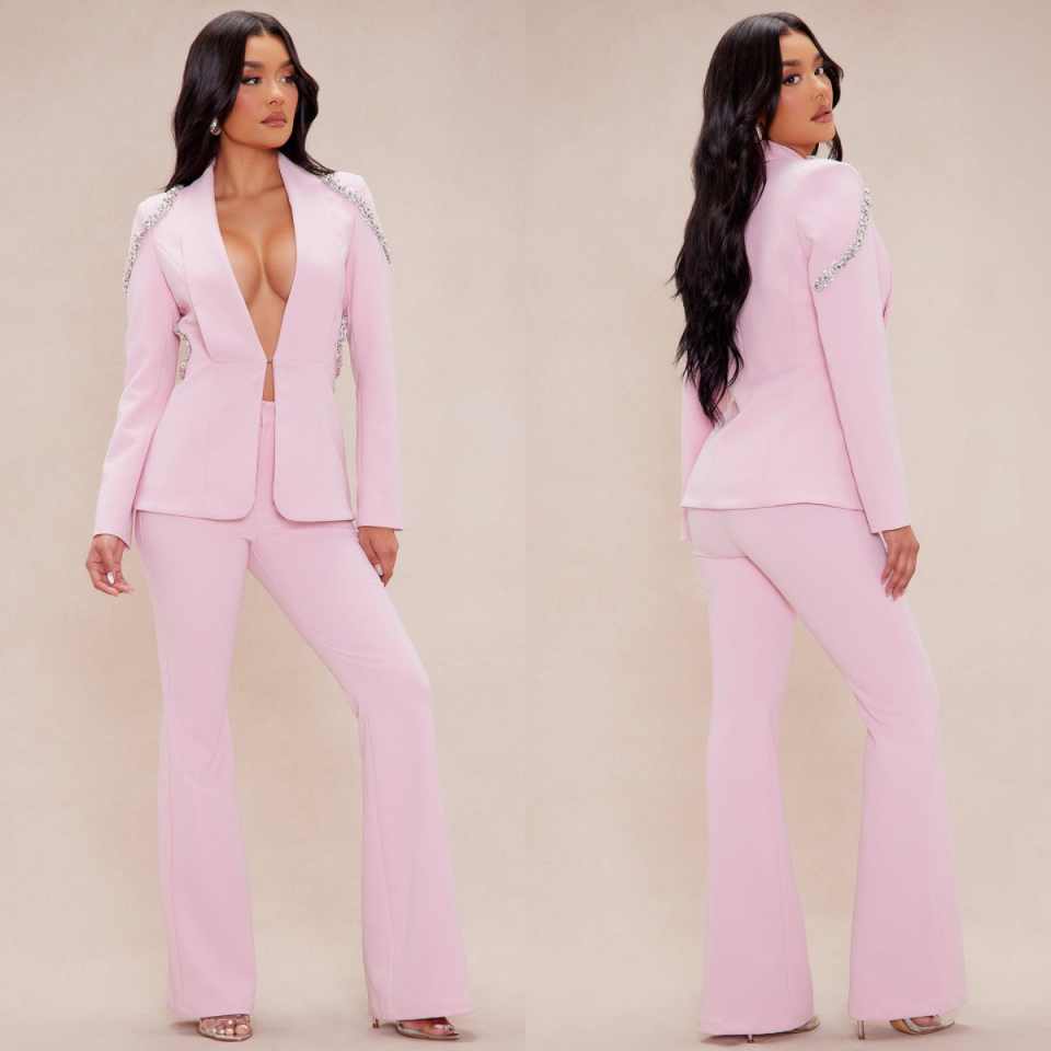 Exquisite Women Suits 2 Pieces - Women Formal Wear Business 评论和价格