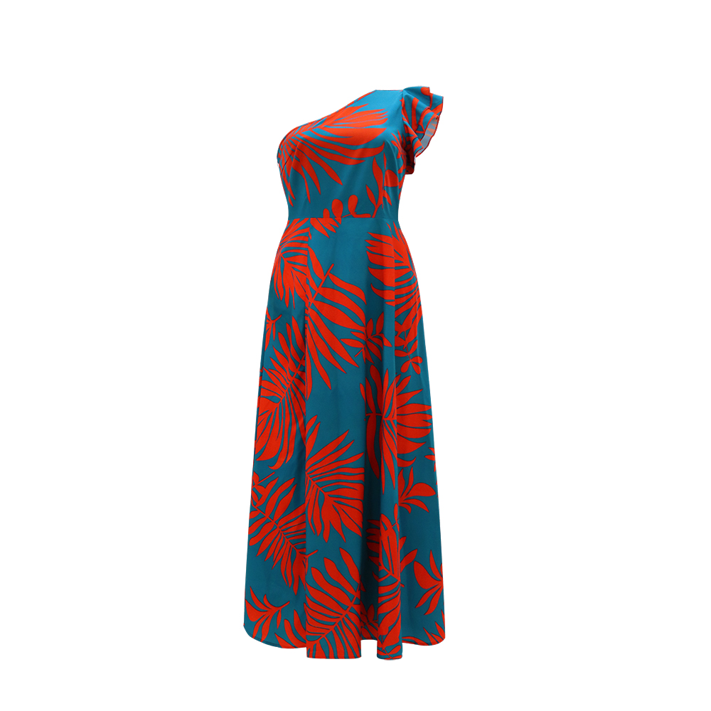One Shoulder Tropical Print Ma - Women Formal Wear Zara 评论和价格