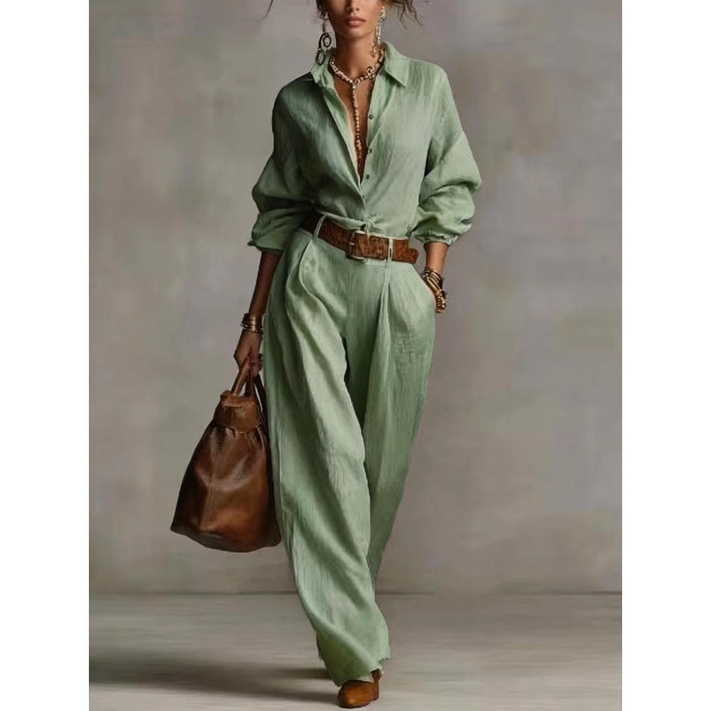 Spring Summer Temperament Soli - Women Formal Wear Tops 评论和价格