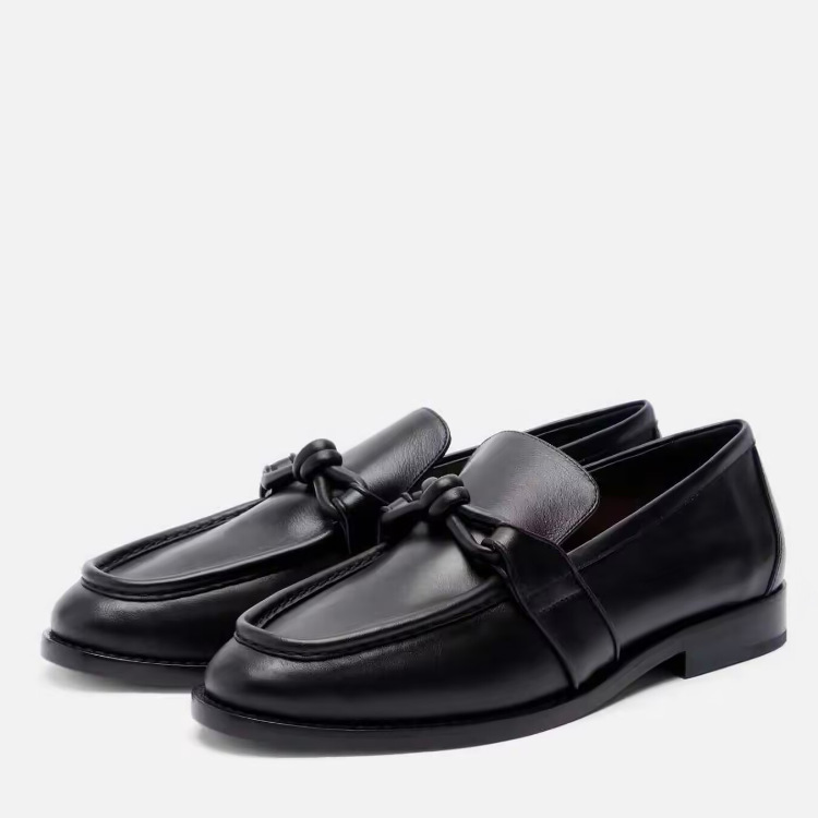 Women's Leather Knot Detail Lo - Women Formal Wear Heels 评论和价格
