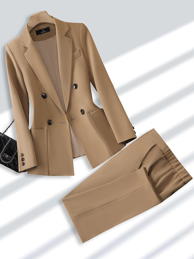 Fashion Ladies Pant Suit Forma - Women Formal Wear Business 评论和价格