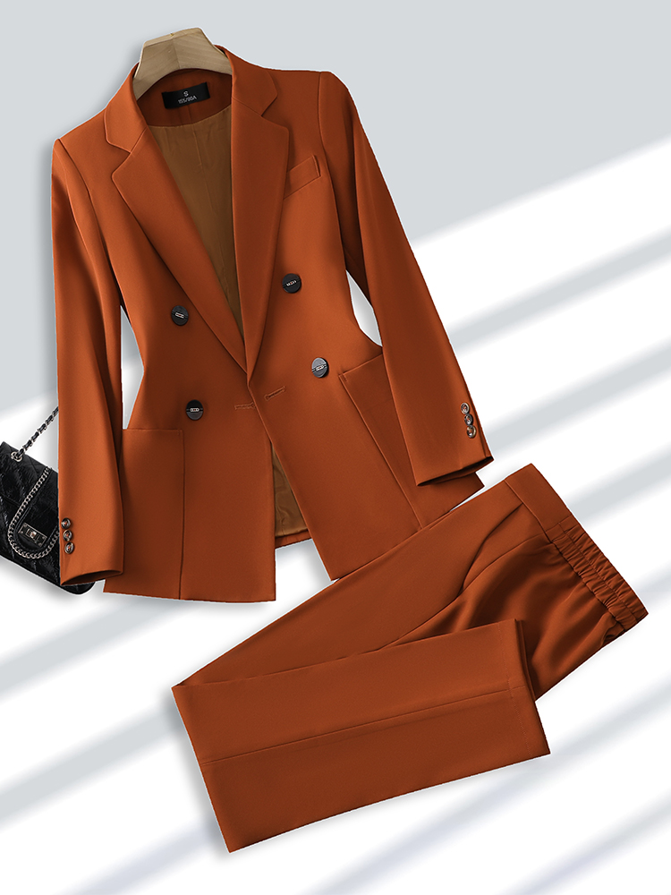 Fashion Ladies Pant Suit Forma - Women Formal Wear Business 评论和价格