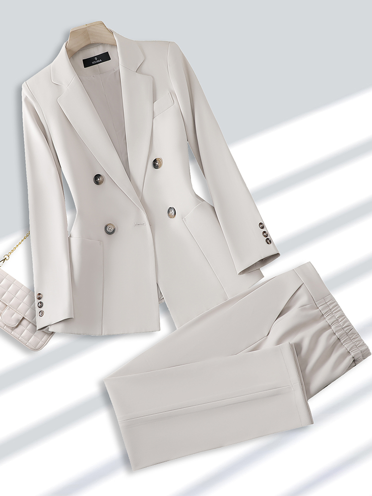 Fashion Ladies Pant Suit Forma - Women Formal Wear Business 评论和价格