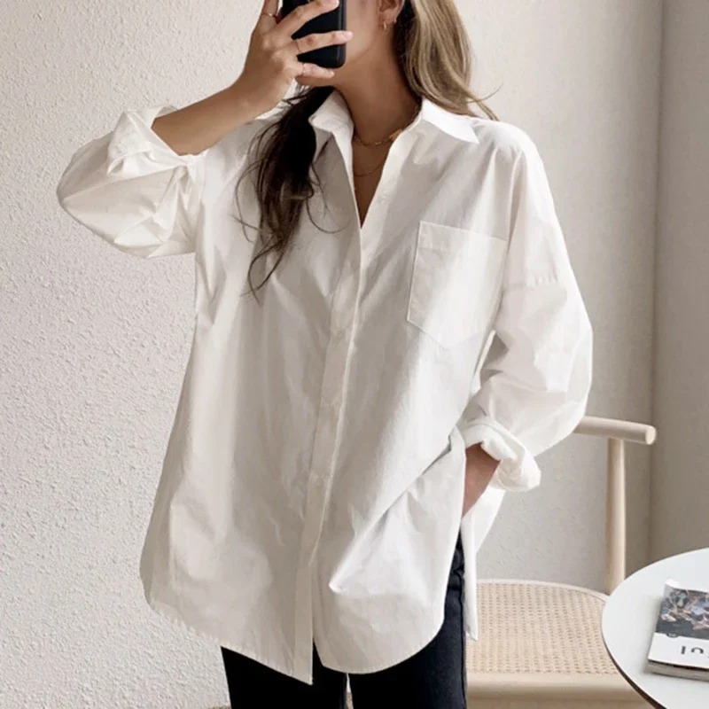 2026 Fashion New Cotton Long S - Women Formal Wear Tops 评论和价格