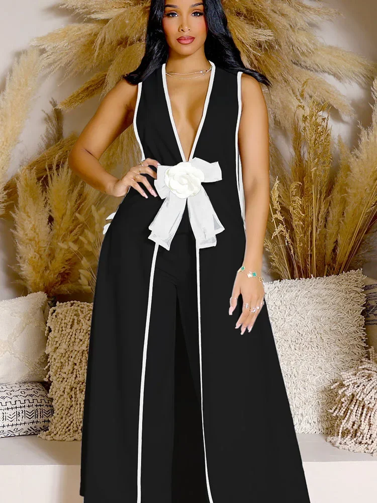 Bow Tie Appliques V-neck Sleev - Women Formal Wear Tops 评论和价格
