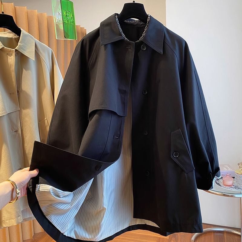 New High-end British Style Wor - Trench Coat Formal 评论和价格