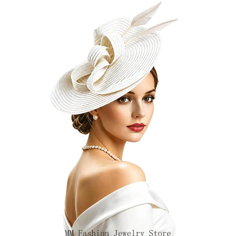 Wedding Fascinator Hat for Wom - Women Formal Wear Look 评论和价格