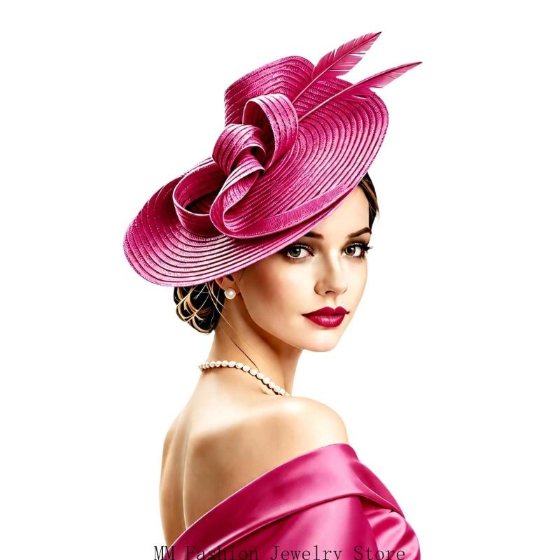 Wedding Fascinator Hat for Wom - Women Formal Wear Look 评论和价格