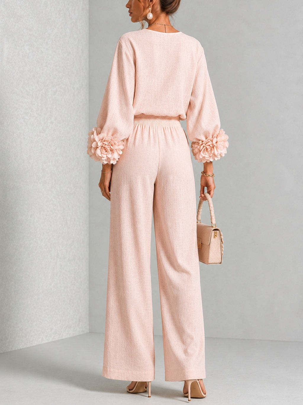 Women 2 Piece Linen Outfit O N - Women Formal Wear Tops 评论和价格