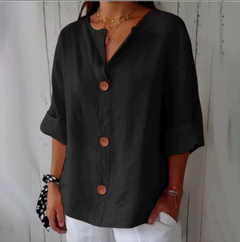 Plus Size Loose Shirt&Blouses  - Women Formal Wear Tops 评论和价格