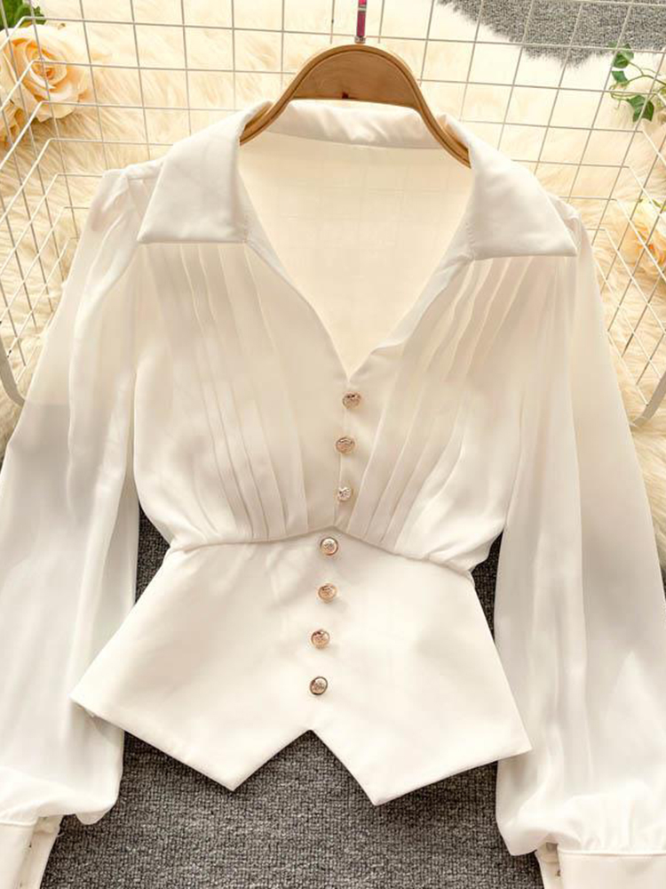 Jmprs Elegant French Style Wom - Women Formal Wear Tops 评论和价格