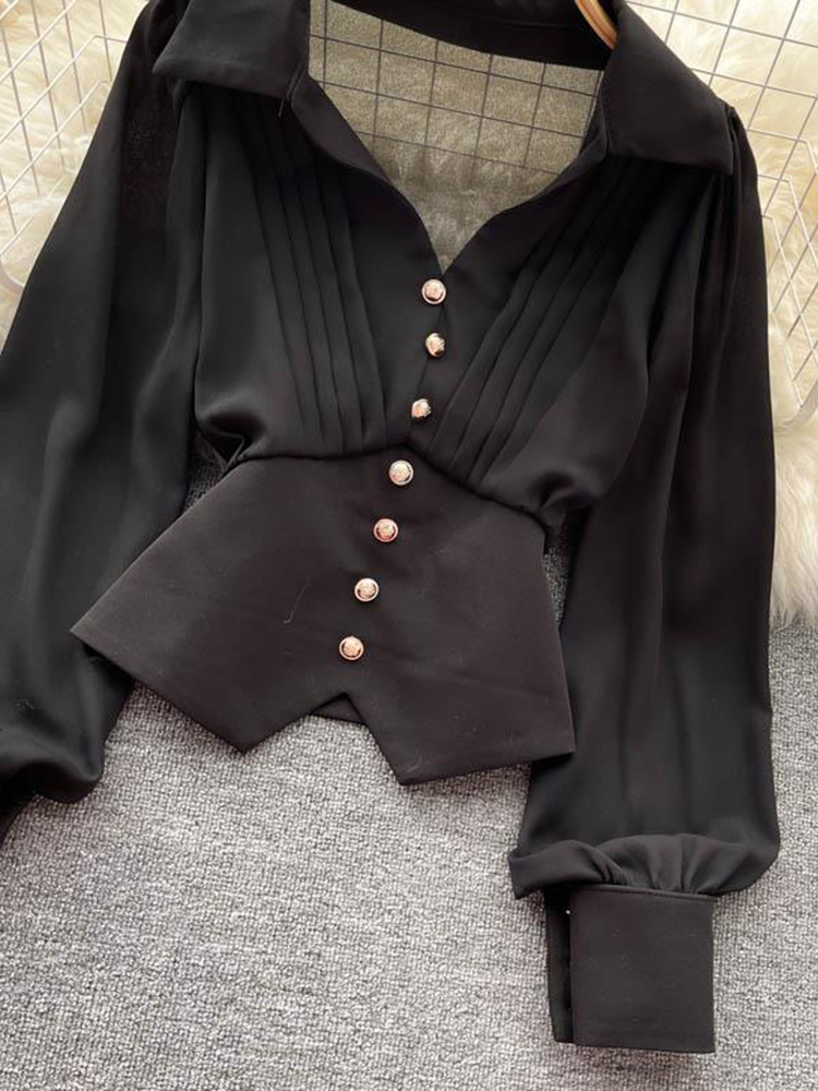 Jmprs Elegant French Style Wom - Women Formal Wear Tops 评论和价格